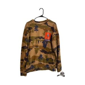 Men’s Scotch & Soda Cotton-Blend All-Over Print Sweatshirt Crewneck